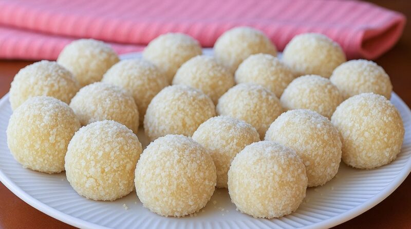2 ingrédients, 5 minutes = 20 Truffes Dessert ! SANS Oeufs, NI Sucre Ajouté, Ni Coco, NI Biscuits !