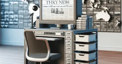 Bureau Informatique sur Roulette Table Ordinateur PC Poste de Travail 1 Tiroir