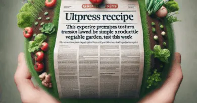 Cette recette express promet de métamorphoser votre simple pelouse en un potager productif en quelques jours seulement, testez-la dès cette semaine – Apero Bordeaux