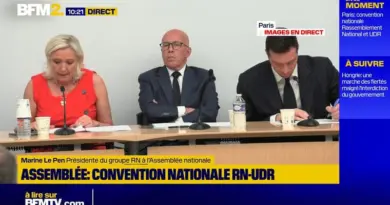 Convention RN-UDR: « S’il y a une dissolution, nous devons l’emporter », déclare Marine Le Pen