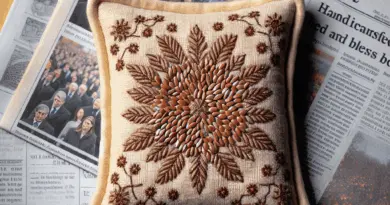 Coussin Bouillotte Artisanal 100% Graine de Lin – Bien-Être et Détente