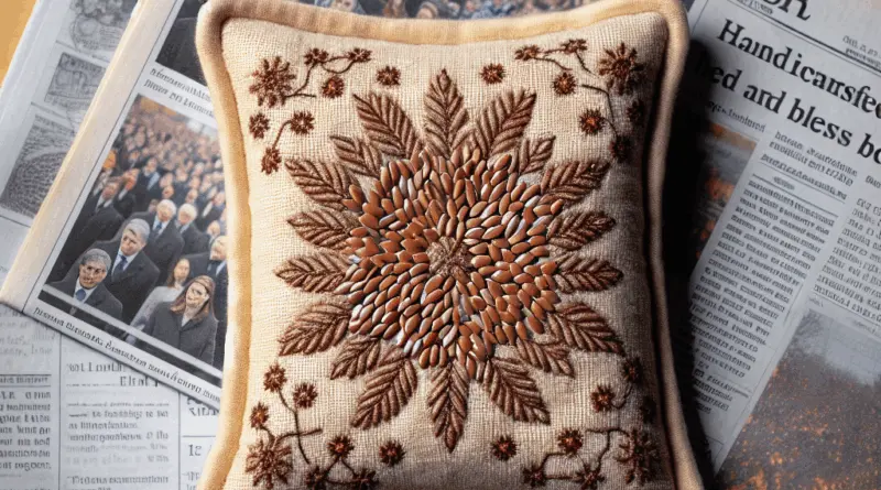 Coussin Bouillotte Artisanal 100% Graine de Lin  – Bien-Être et Détente