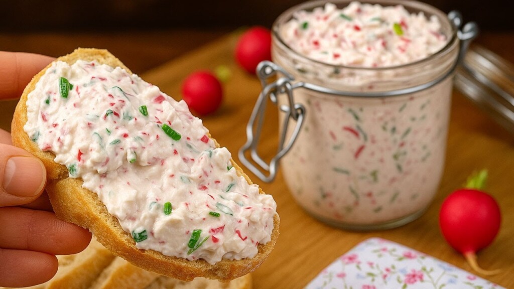 Crème de Radis qui change tout ! Recette Rapide Idéale pour l’Apéro ou un Pique-nique