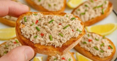 Crème de Sardines au Citron : Recette Minute 🍋 Simple, Rapide et ultra fraîche !