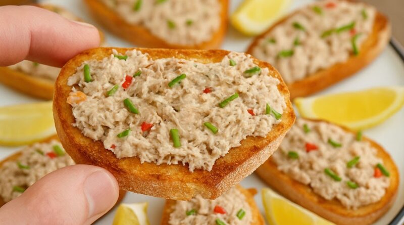 Crème de Sardines au Citron : Recette Minute 🍋 Simple, Rapide et ultra fraîche !