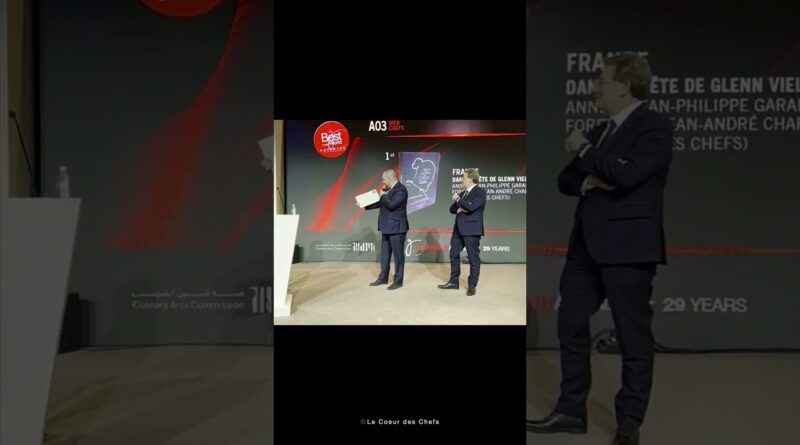 « Dans la Tête de Glenn Viel » remporte le prix de Meilleur Livre de Chef au Monde au Gourmand Awards