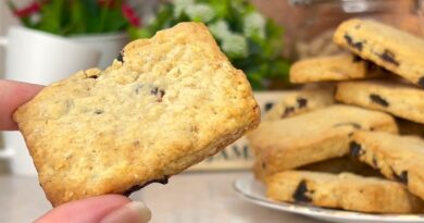 Délicieux Biscuits Riches en Fibres : SANS OEUFS, NI SUCRE AJOUTÉ ! Petit-déjeuner Rapide
