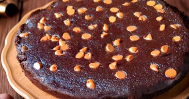 Gâteau Chocolat Fruité SANS FARINE, NI FECULE ! Il fond dans la bouche! Parfait pour le Café ☕