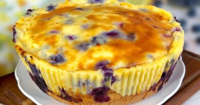Gâteau Citron Myrtilles : Il fond dans la bouche / Recette Dessert Rapide