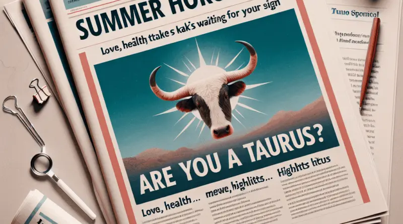 Horoscope de l’été : vous êtes Taureau ? Amour, santé, temps forts… notre astrologue fait le point sur ce qui attend votre signe – Midi Libre