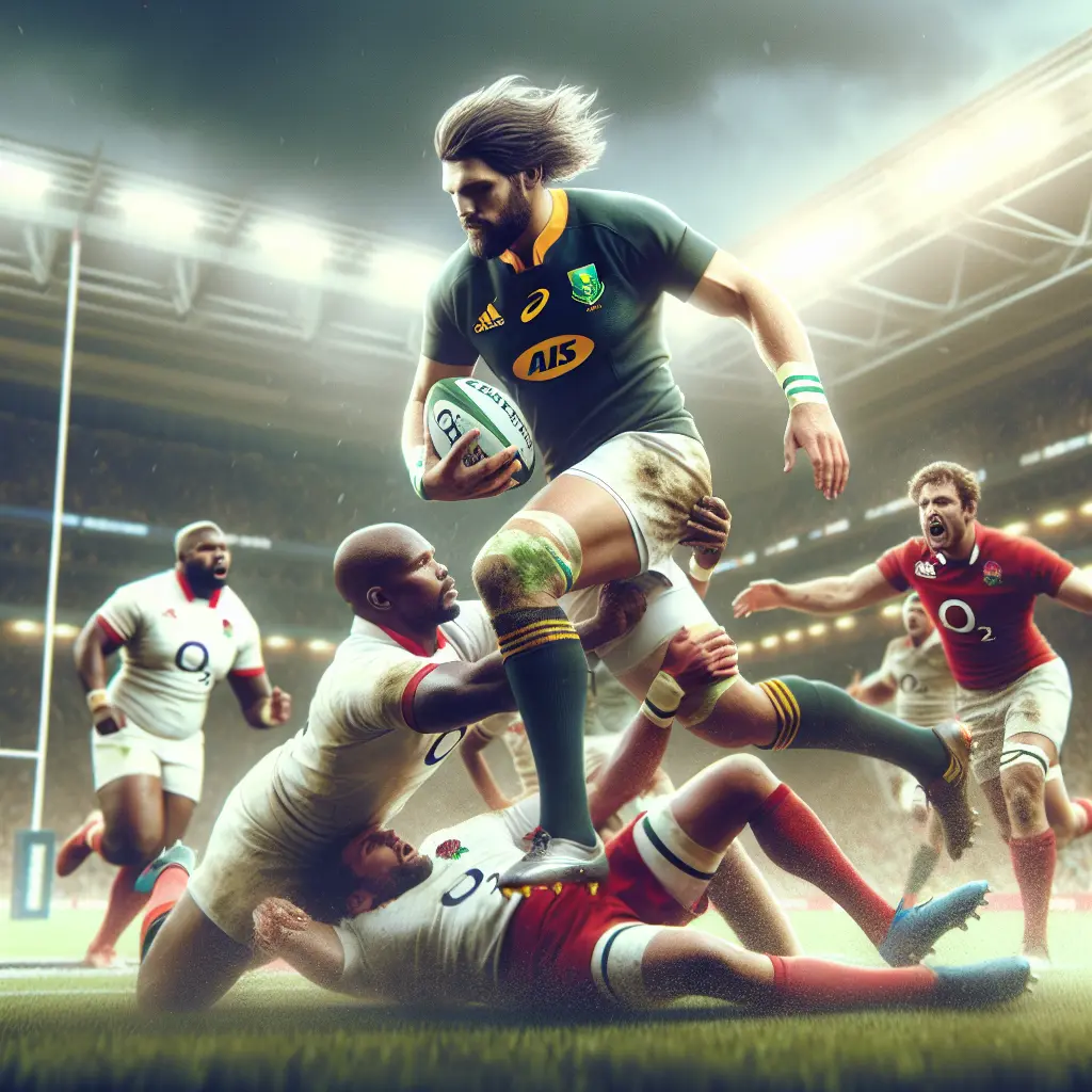 International : malgré un essai de Jaminet, les Sud-Africains corrigent les Barbarians Britanniques 47-7 – Quinze Mondial