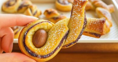 Lapins feuilletés de Pâques 🐰✨ – Une tradition italienne simple et magique !