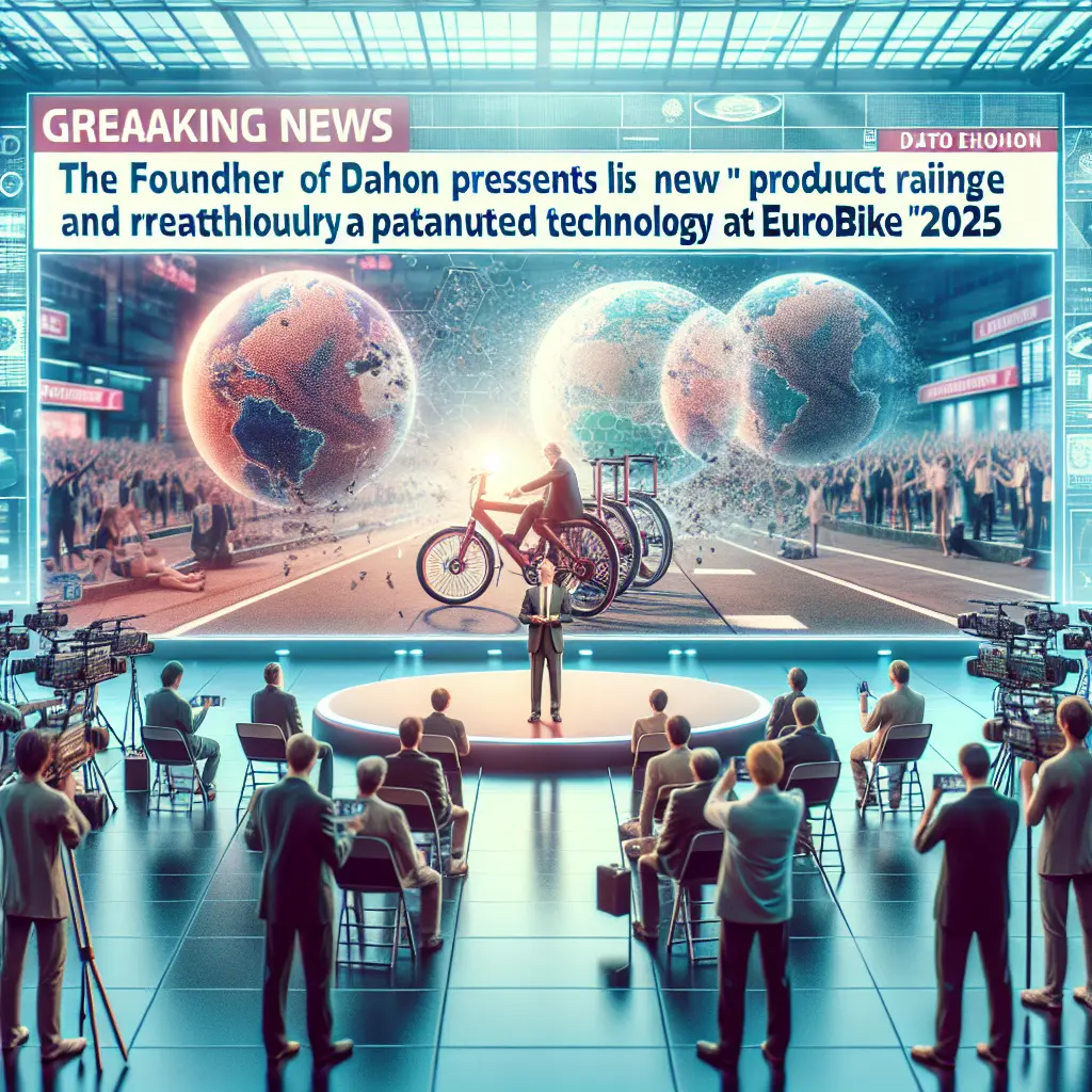 Le fondateur de Dahon présente sa nouvelle gamme de produits et sa technologie révolutionnaire brevetée à l’Eurobike 2025 – Lelezard