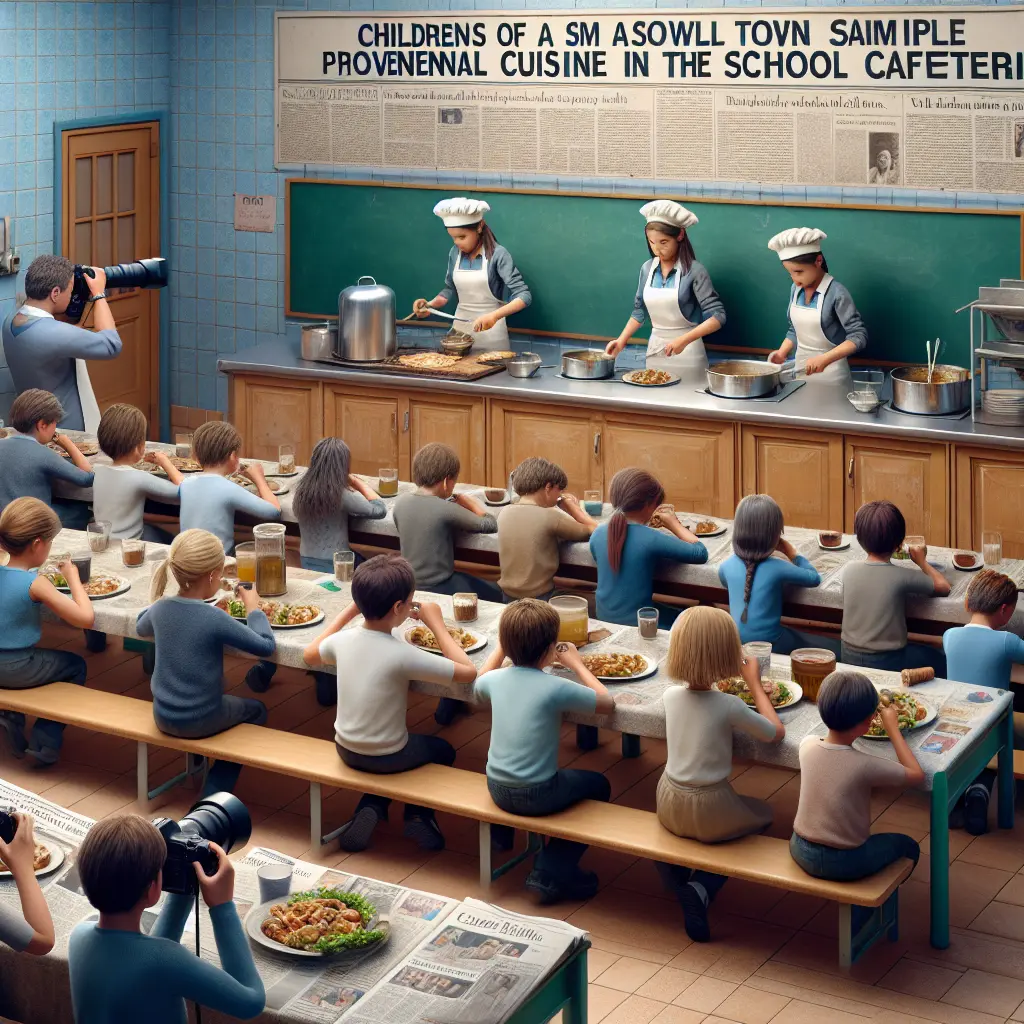 Les enfants de Sisteron découvrent la cuisine provençale à la cantine – BFMTV