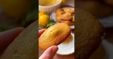 #Madeleines au #citron : ma #recette rapide ! 🍋