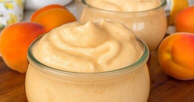 Mousse d’Abricots🍑: SANS GÉLATINE, SANS CRÈME ! Dessert Minute fruité et léger !