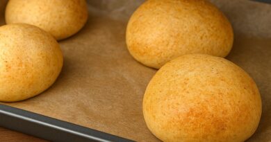 Pain Minute Sans Farine/Sans Gluten: 3 Ingrédients / RECETTE SIMPLE