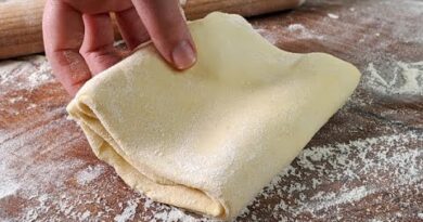 Pâte feuilletée maison : prête en 5 min ! Sans repos / Juste incroyable !