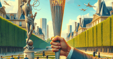 Retour de la vasque olympique à Paris : un petit air de JO 2024 souffle au Jardin des Tuileries