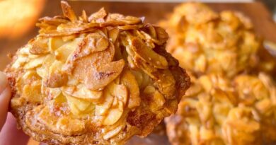 Rochers aux Amandes : 3 ingrédients, SANS FARINE, NI GLUTEN, NI BEURRE !