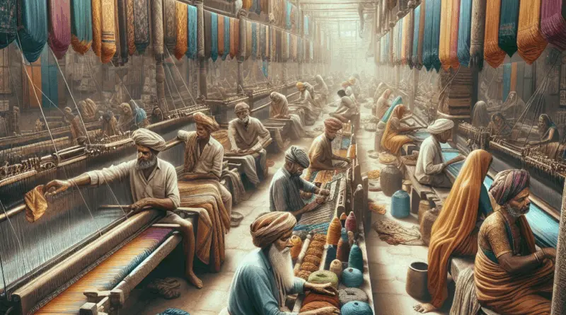 Saris : Les derniers artisans de la soie – Benoit Lange