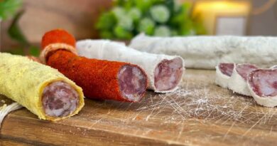 Saucisson Fait Maison : Recette Rapide / 2 Ingrédients / Idée Apéritif