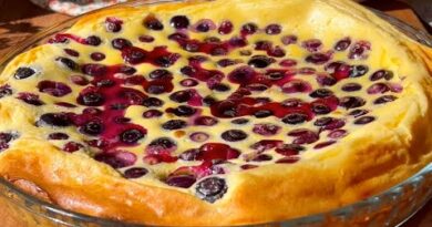 Tarte Myrtilles SANS Pâte à tarte : 3 ingrédients 🫐✨ Sans Farine, Sans gluten !