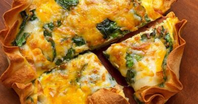Tarte la plus rapide du monde SANS Pâte ?! 😱 4 ingrédients et c’est tout ! Petit-déjeuner ou dîner