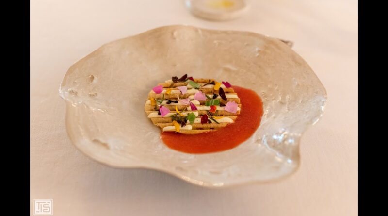 Three Michelin Star Vegetarian Tasting Menu at Oustau de Baumanière by Chef Glenn Viel in France