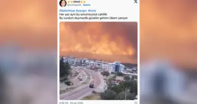 Turquie : un incendie se propage avec le vent et menace des habitations dans l’ouest du pays (vidéos)