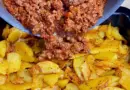 Verser simplement la viande hachée sur les pommes de terre‼️Délicieux et facile #138