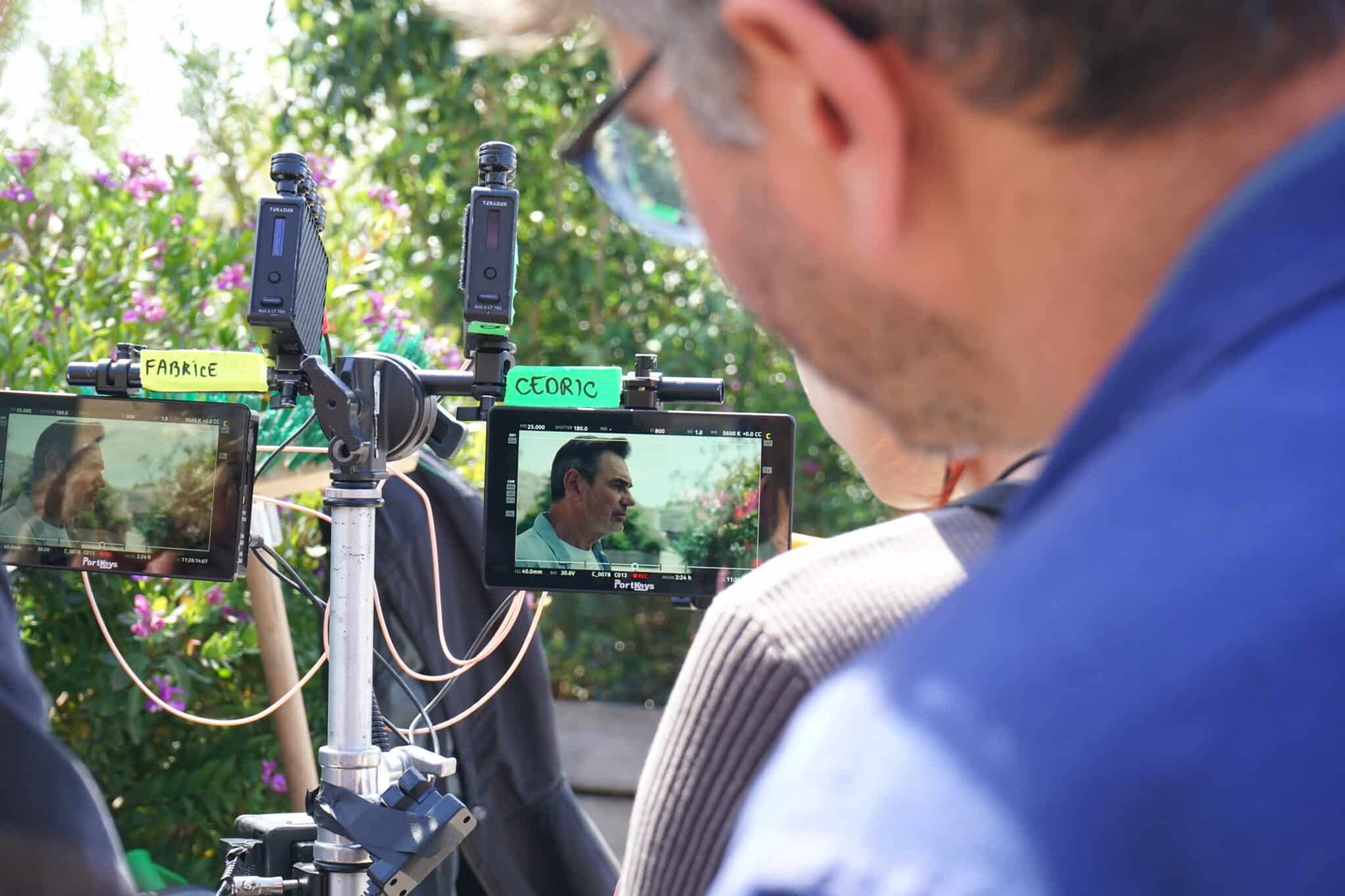 Tournage de Plus Belle la vie sur le Vieux-Port.