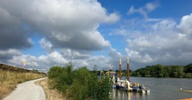 Pêche interdite, irisations en surface, une pollution sur la Loire après le naufrage d’un bateau