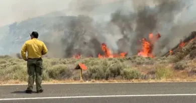 213km2 en 24 heures: les images du pire incendie de l’année en Californie