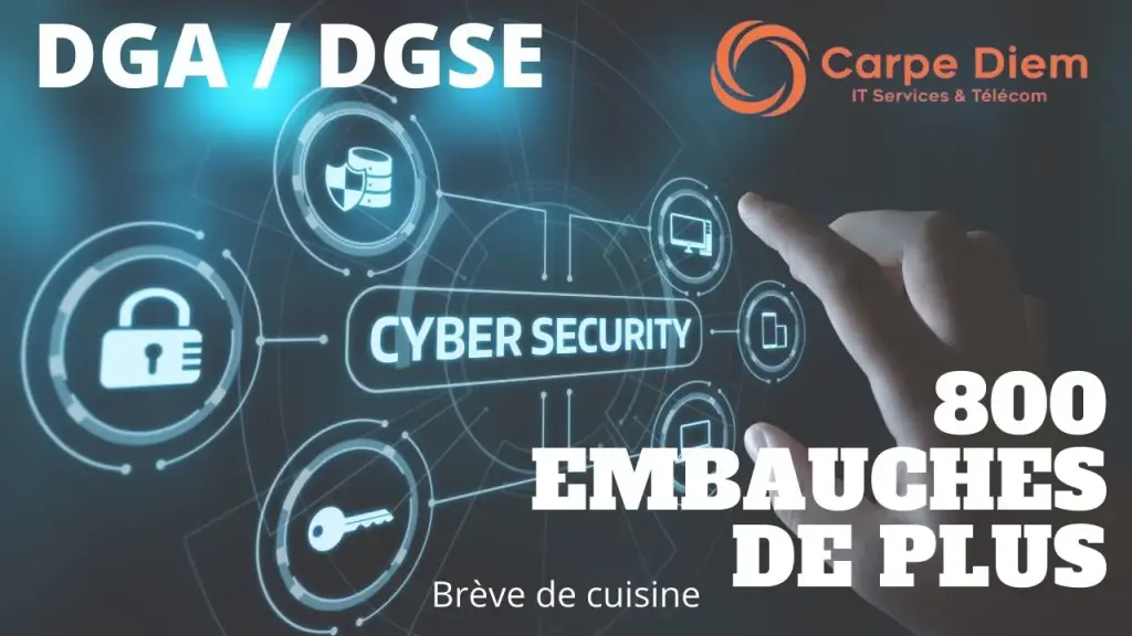 800 embauches de plus pour la Cyberdéfense française