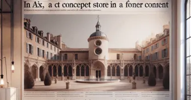 À Aix, un salon boutique dans un ancien couvent – Le Quotidien de l’Art