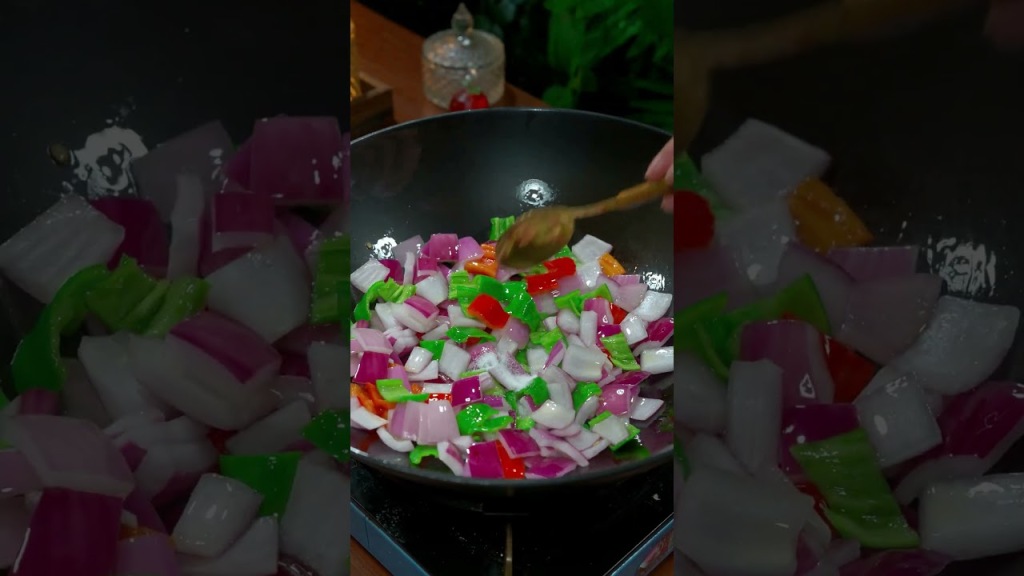 A delicious onion scrambled egg  #recipe #foodtutorial #cooking