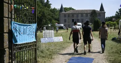 A69 : 800 personnes, parfois masquées, participent à la mobilisation interdite, selon le préfet
