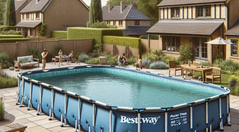 Above Ground Pool 404 x 201 x 100 cm Bestway Rectangular Power Steel™ Tubular Pool – Artia13 est rémunéré par notre partenaire Amazon