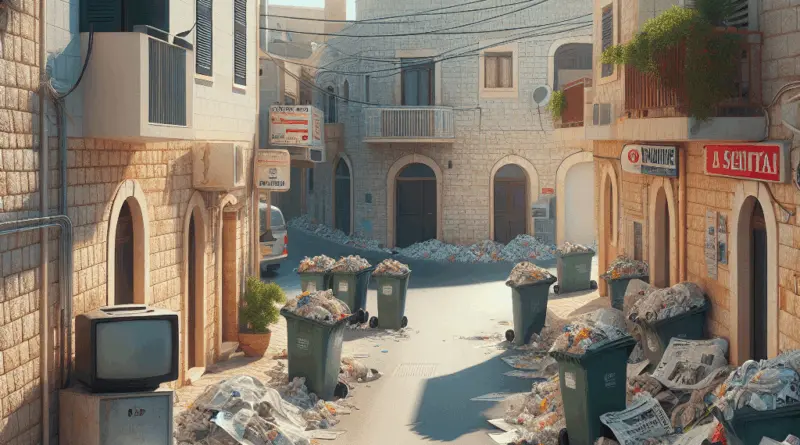 Arles: les éboueurs exercent leur droit de retrait, les poubelles débordent – BFMTV