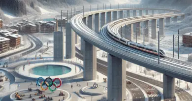 BRIANÇON : Amélioration des accès ferroviaires et routiers pour les Jeux Olympiques et Paralympiques – Presse Agence