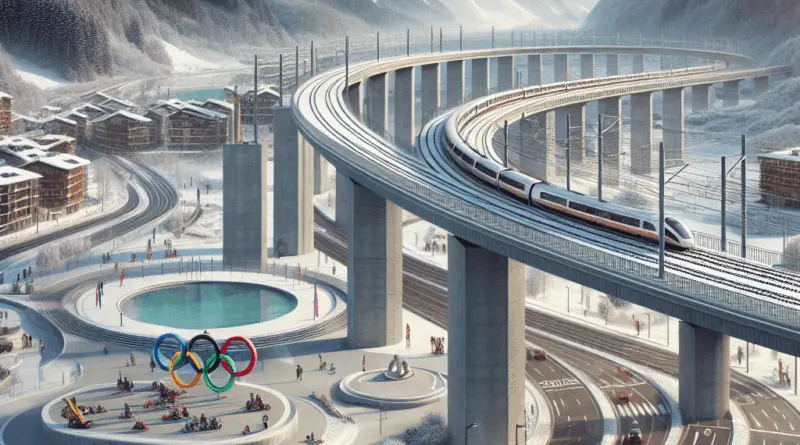 BRIANÇON : Amélioration des accès ferroviaires et routiers pour les Jeux Olympiques et Paralympiques – Presse Agence