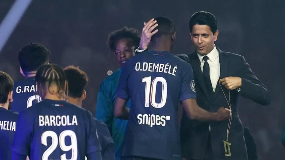 Ballon d’Or : «Si Ousmane Dembélé ne gagne pas, il y a un problème», selon le président du PSG Nasser Al-Khelaïfi