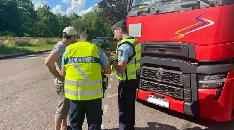 Côte-d’Or : avec les vacances d’été, la préfecture renforce les contrôles routiers des poids-lourds