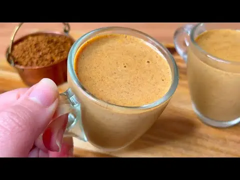 Crème de café / 2 ingrédients : lait et café seulement! Délicieuse et rapide !