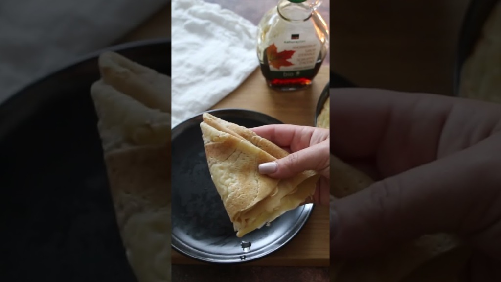 Crêpes sans lait – recette facile !