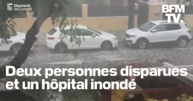Des inondations, causées par de fortes précipitations, ont frappé le nord-est de la Catalogne en Espagne