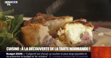 Direction le Calvados pour découvrir la tarte normande à base d’andouille de Vire et de Camembert