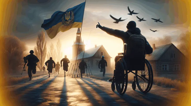 En Ukraine, la réinsertion par le sport des mutilés