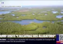États-Unis: Donald Trump visite « l’Alcatraz des Alligators », une prison pour migrants